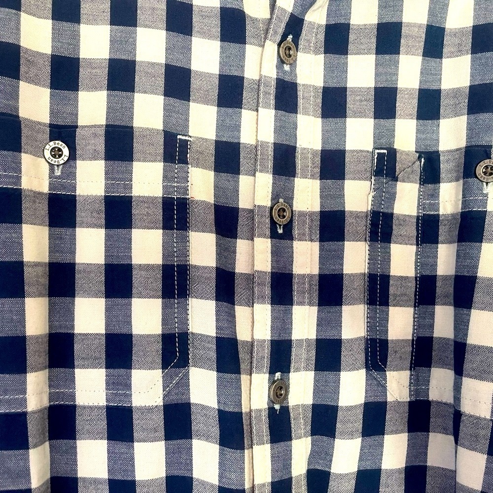 Mens LL Bean Button Down shirt size large Old Money Preppy Business style - Picture 5 of 9